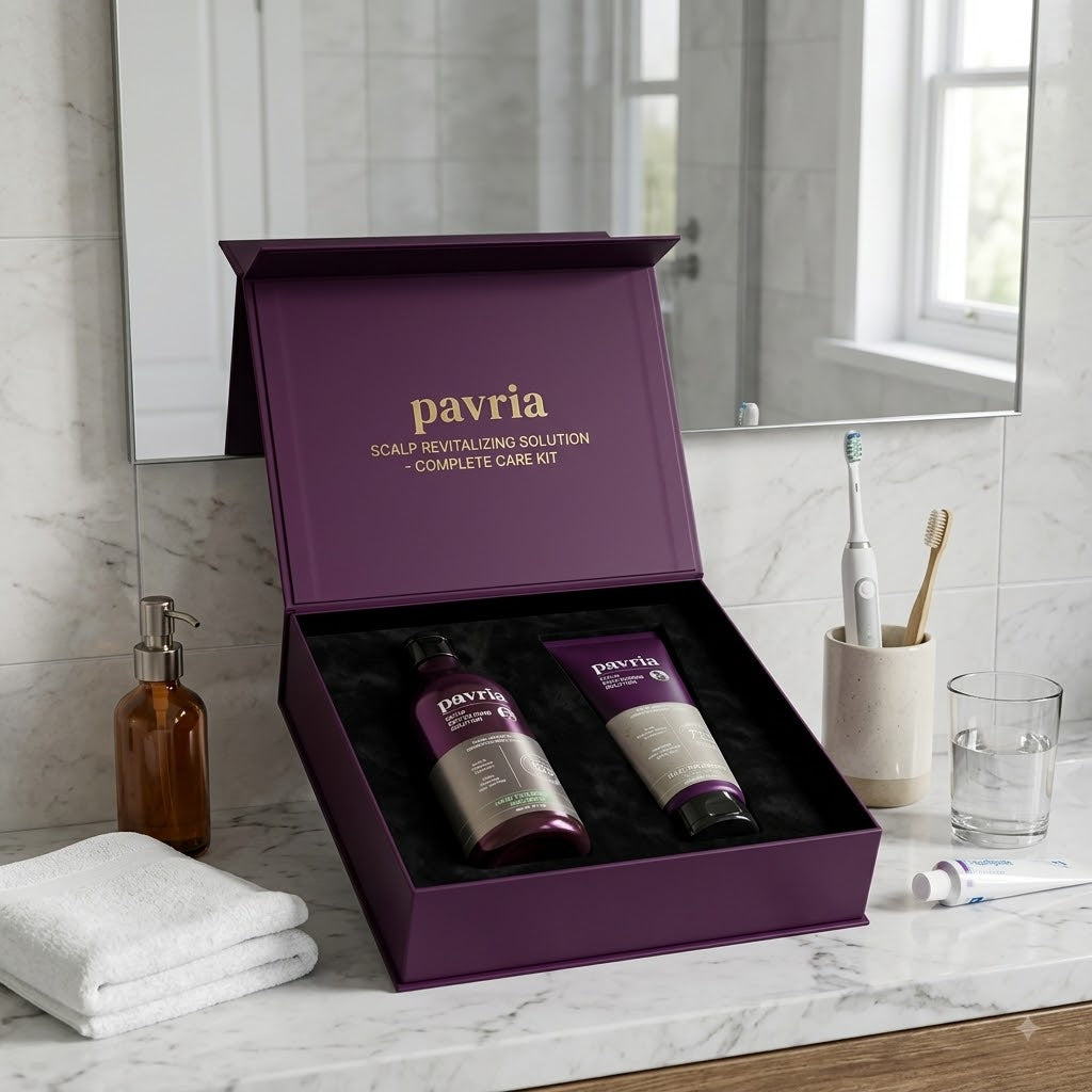 Pavria Biotin &amp Rosemary Thickening Shampoo &amp; Conditioner Set