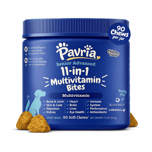 Senior Advanced 11-in-1 Multivitamin Bites for Senior Dogs
