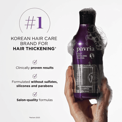 Pavria Biotin &amp; Rosemary Thickening Shampoo &amp; Conditioner Set